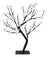 Cerejeira Árvore Decorativa 60cm 80leds Branco 8funções Branco 220v