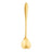 4 Colheres De Chá Lyor Heart Dourado De Aço Inox Dourado