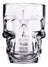 Kit 2 Canecas De Chopp De Vidro Caveira Rock Style 510ml Trasparente Caveirão