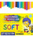 Massinha De Modelar Soft Acrilex 12 Cores Multicor Não Tóxica Infantil Mulitcor
