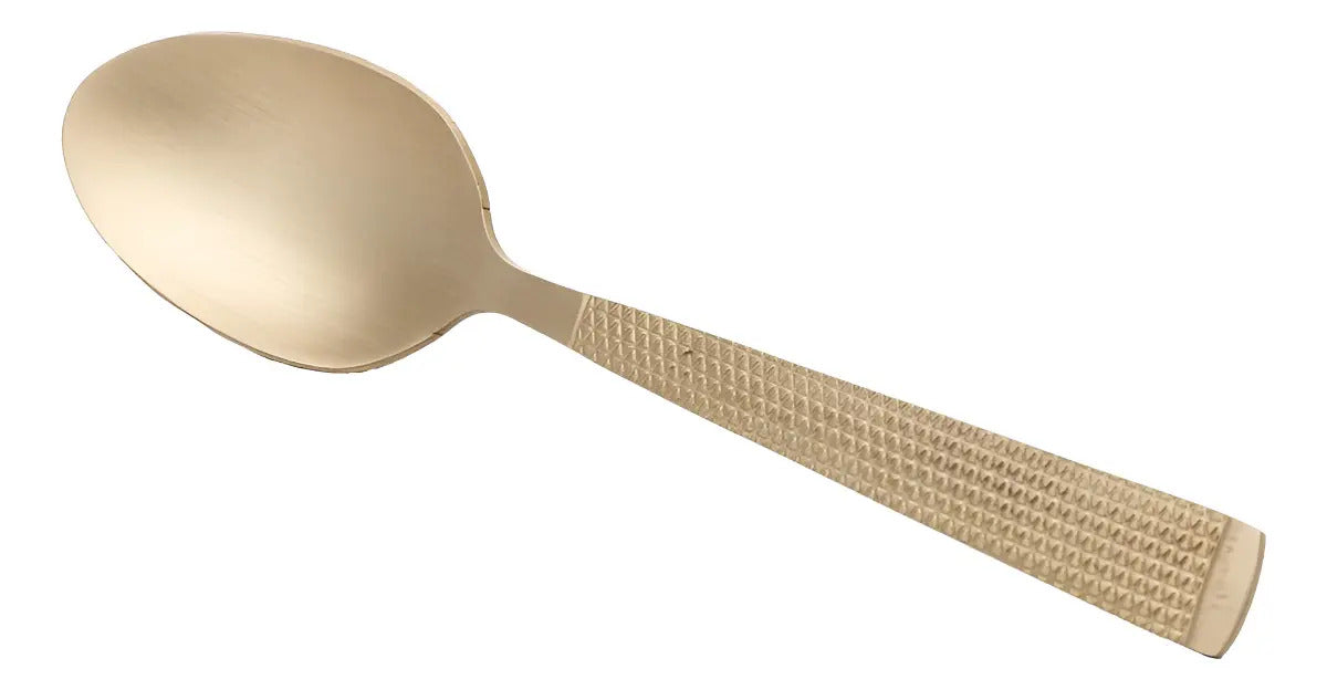 Faqueiro 16 Peças De Aço Inox Santorini Champanhe - Lyor Champanhe