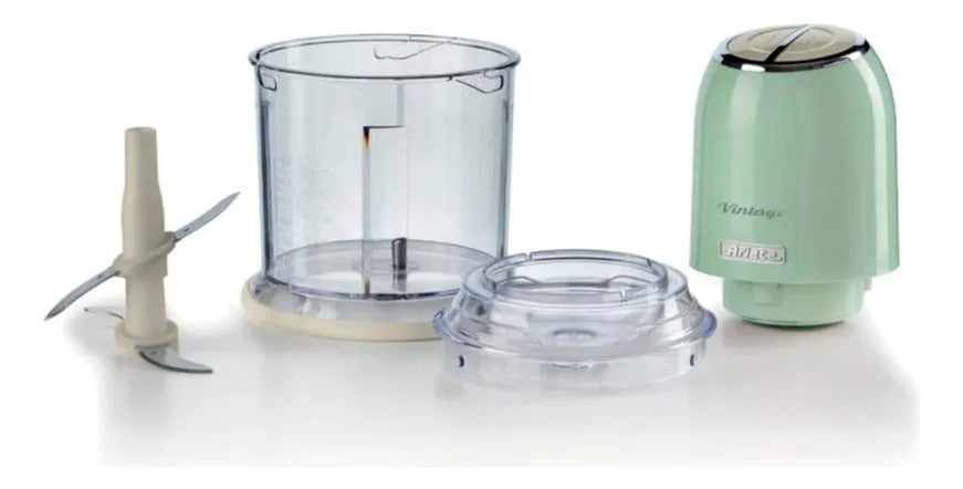 Triturador De Alimentos Ariete 438 Vintage Verde 400w 220v Verde-claro 220v