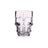 Kit 2 Canecas De Chopp De Vidro Caveira Rock Style 510ml Trasparente Caveirão