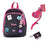 Mini Mochila Porta Fone E Chaveiro C/espelho Luluca Youtuber
