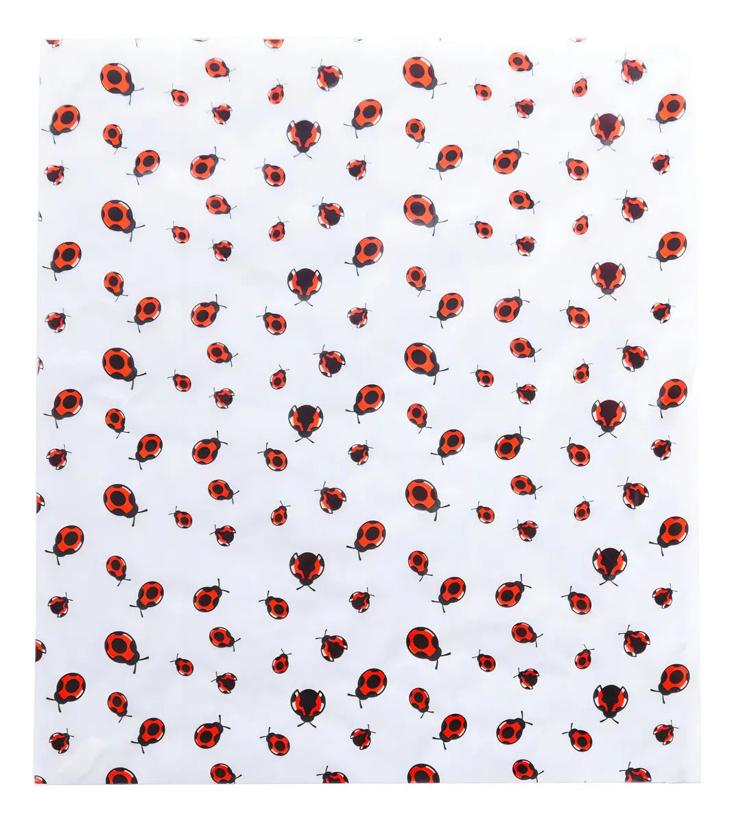 Jogo 50 Unidades Papel Manteiga Estampado Ladybug 24,5x21cm