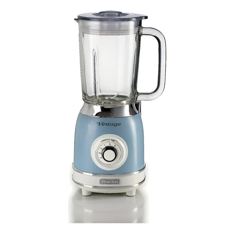 Liquidificador Ariete Vintage Azul, Copo Vidro 1,5l, 1000w Azul 220v