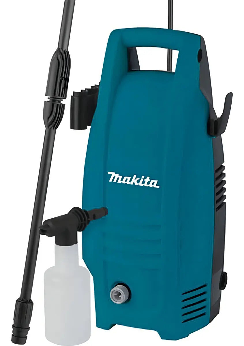 Lavadora De Alta Pressão Makita Hw101 Azul-turquesa De 1.3kw Com 100bar De Pressão Máxima 220v