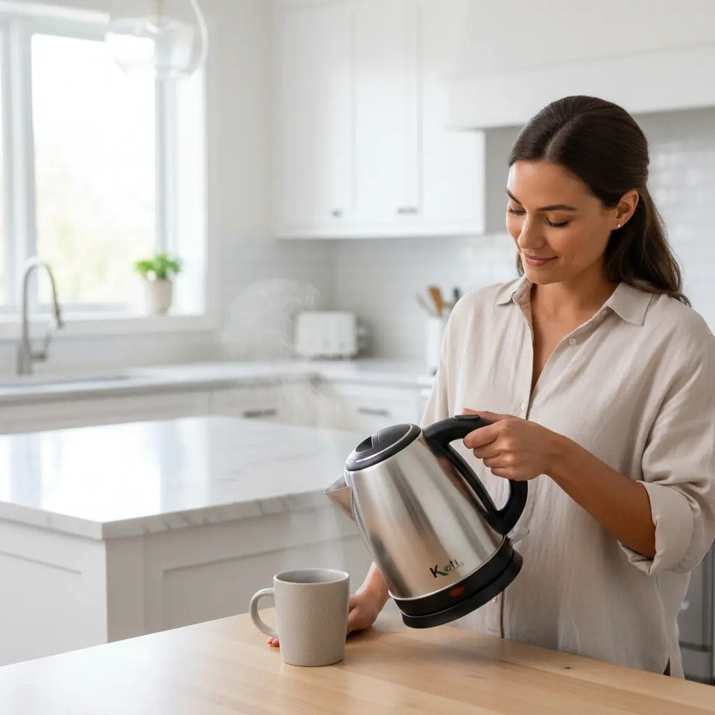 Chaleira Elétrica Koti Inox 1.8l Desligamento Automático 220v