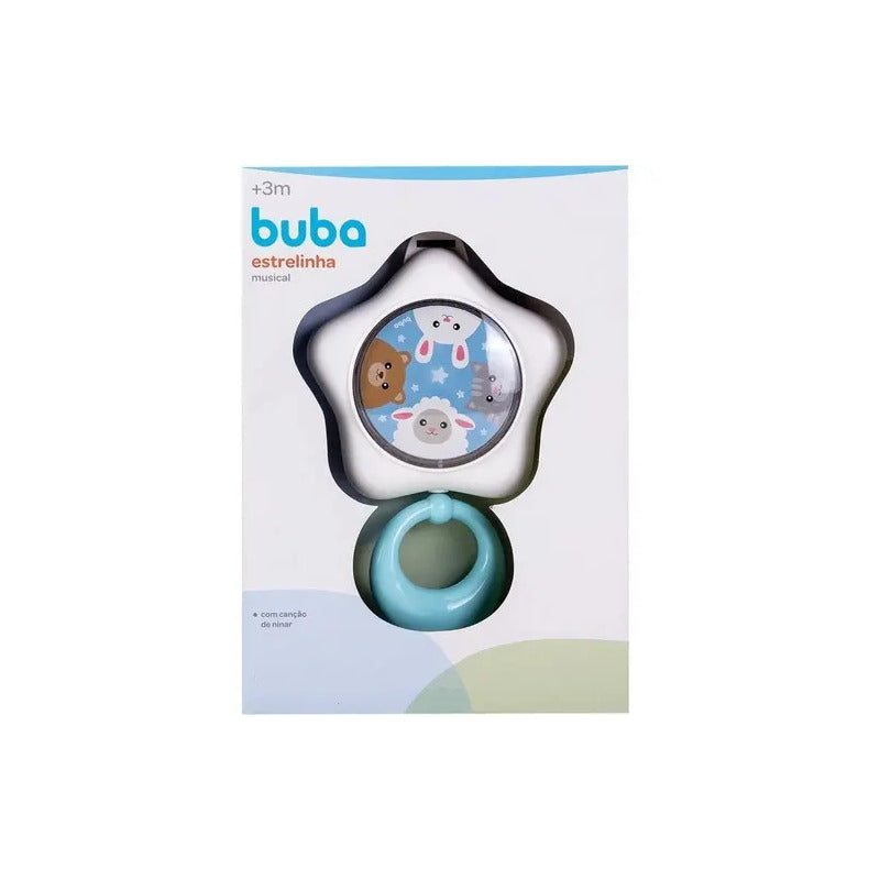 Estrelinha Musical Caixinha De Musica Azul Buba