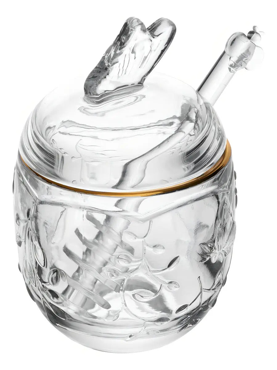 Meleira Pegador New Butterfly Fio Ouro 250ml Cristal Lyor Transparente