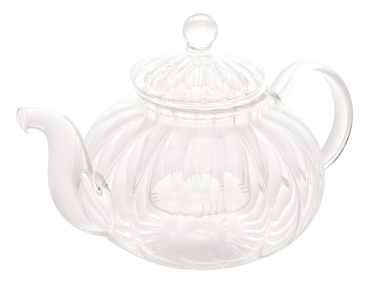 Chaleira De Vidro E Infusor Bule Pode Ir Ao Fogo 800ml Lyor Transparente