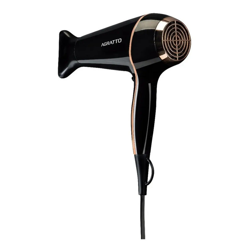 Secador De Cabelos Della 1900w Preto Quentefrio 220v Agratto Preto 220v