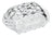 Manteigueira De Cristal Com Tampa Diamond - Lyor Cor Água Água