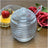Meleira Vidro Cristal Colmeia 210ml Com Tampa Pegador Importss
