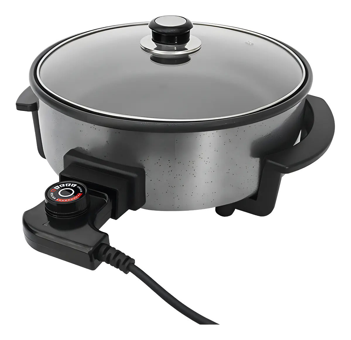 Panela Eletrica Mangiare 1500w 30cm Prepara Tudo - Agratto Preto 220v 60 Hz