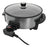 Panela Eletrica Mangiare 1500w 30cm Prepara Tudo - Agratto Preto 220v 60 Hz
