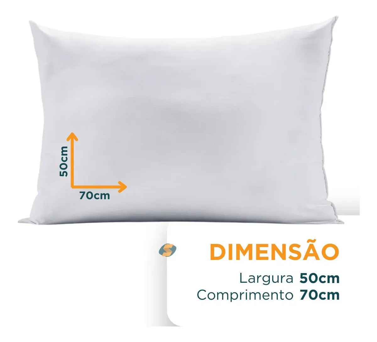 Travesseiro Altenburg Sono E Saúde Tradicional 70cm X 50cm Branco