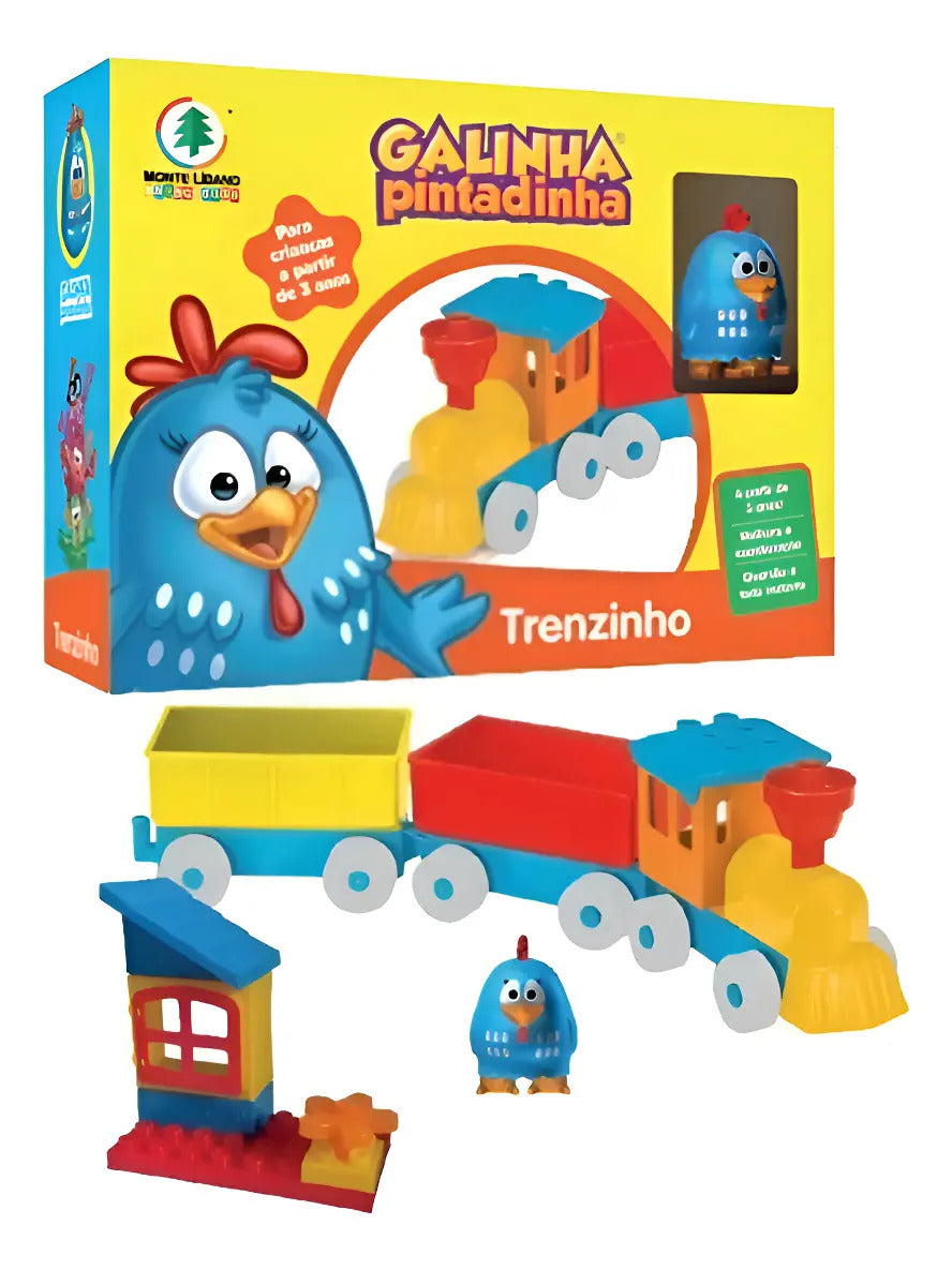 Trenzinho Galinha Pintadinha Monte Libano 0330 Galinha Pintadinha