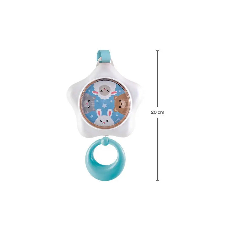 Estrelinha Musical Caixinha De Musica Azul Buba