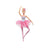 Boneca Barbie Bailarina Com Luzes Brilhantes Luxo Mattel