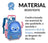 Mochila Escolar De Carrinho Para Criança Stitch Tsum Tsum 13  Azul Geométrico