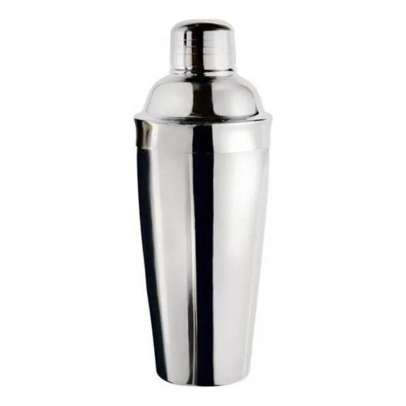 Coqueteleira Inox 750ml Cinza