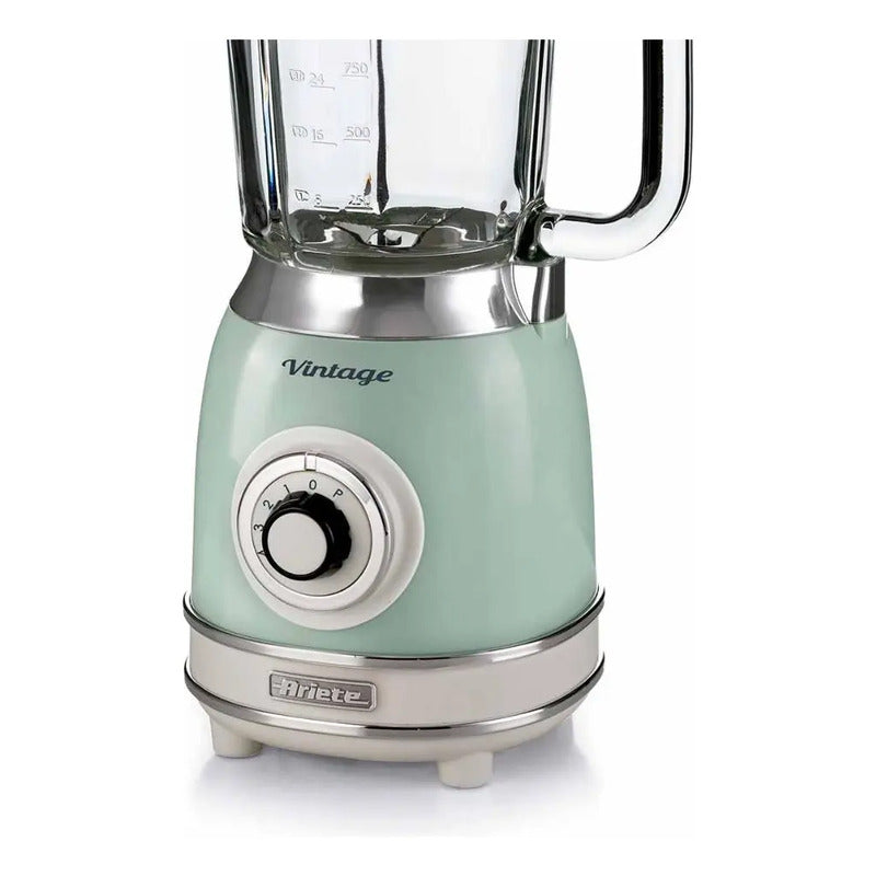 Liquidificador Ariete Vintage Verde Copo De Vidro 1,5l 220v Verde-claro 220v