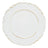 Sousplat Patinado Lyor Moon Branco De Plástico 33cm