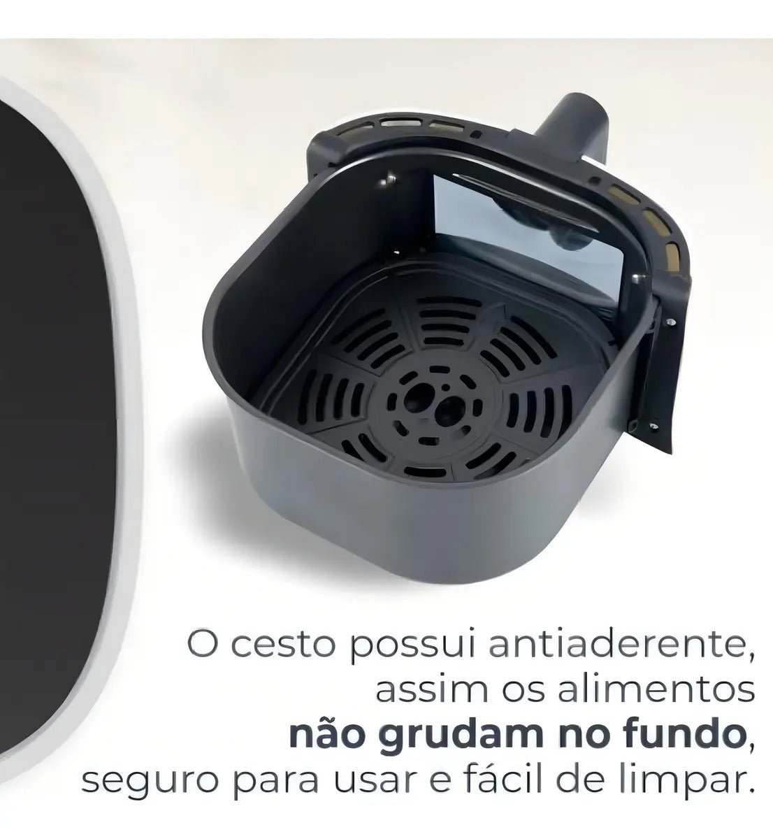 Fritadeira Elétrica Bak Air Fryer Grand Family 5.5l Preta Preto 220v