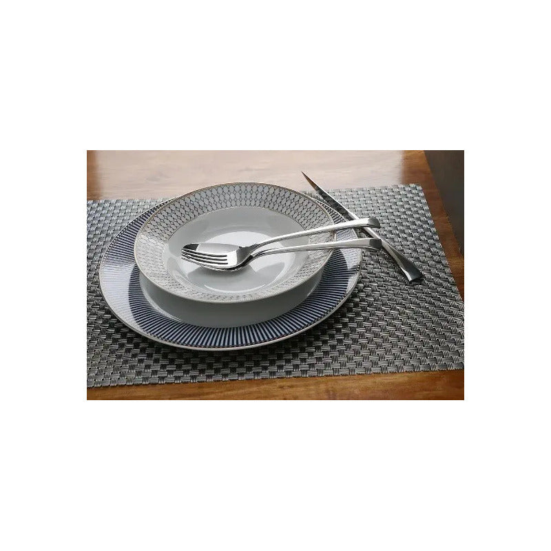 Faqueiro 30 Peças De Aço Inox Berna - Wolff Cor Prateado Prateado