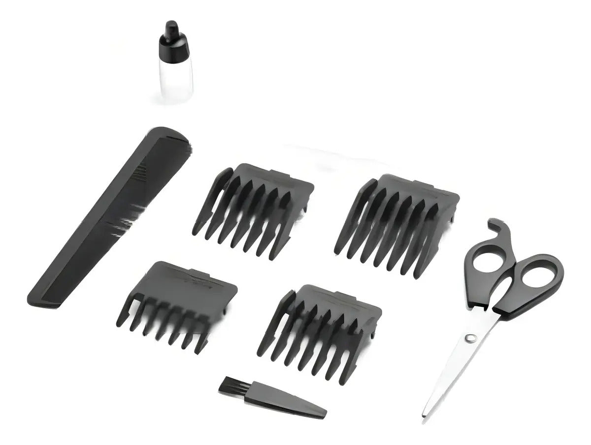 Máquina De Cortar Cabelo Aparador Pelos Completo 127v Preto 127v