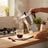 Cafeteira Italiana Lyor De Alumínio 6 Doses Com Cabo 300ml Inox