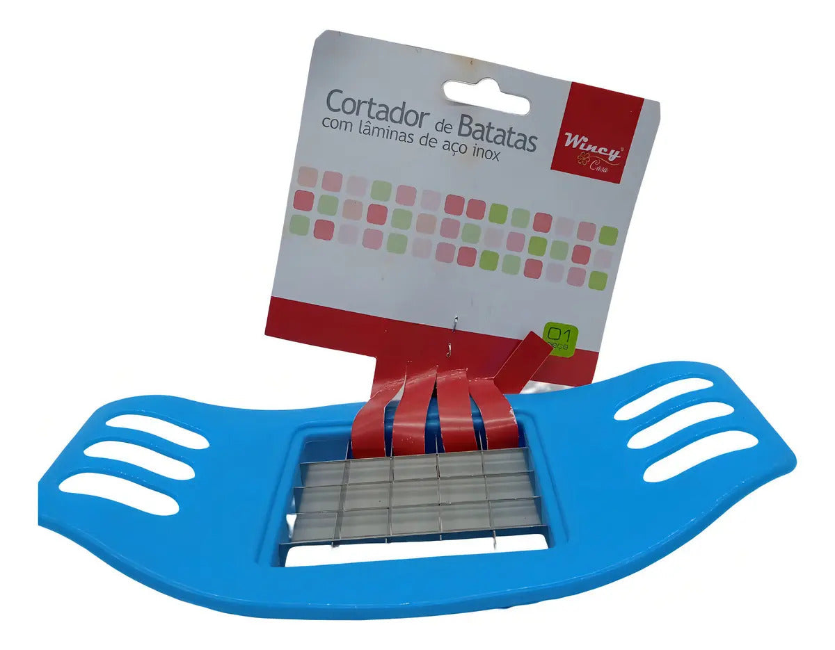 Cortador De Legumes Wincy Fatias Palito Lâmina Aço Inox Corpo Plástico