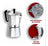 Cafeteira Italiana Manual Alumínio Cor Inox Inox