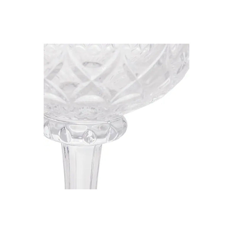 Jogo 6 Taças Para Sobremesa Sorvete Cristal Wolff 260ml Incolor
