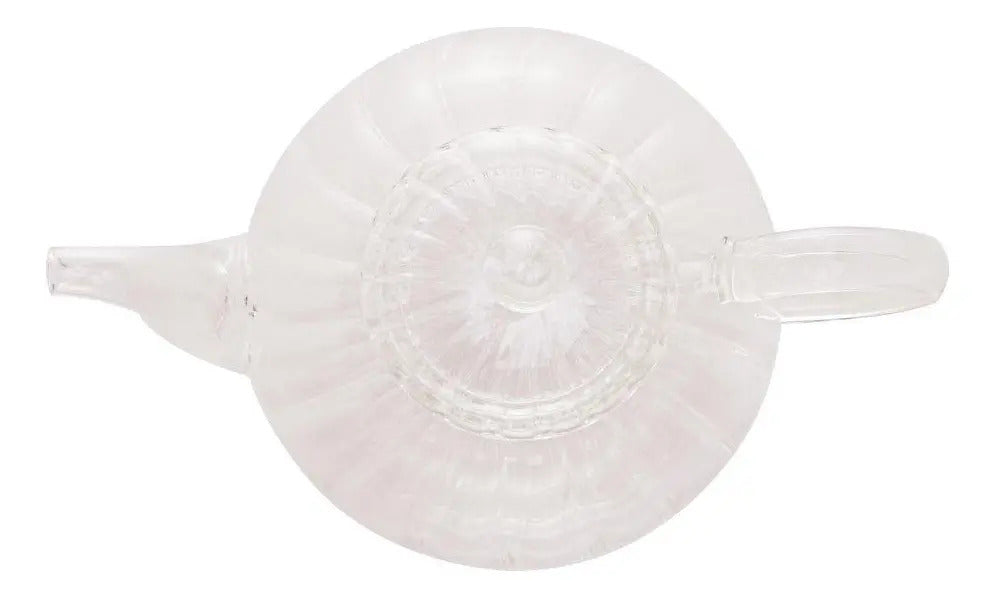 Chaleira De Vidro E Infusor Bule Pode Ir Ao Fogo 800ml Lyor Transparente