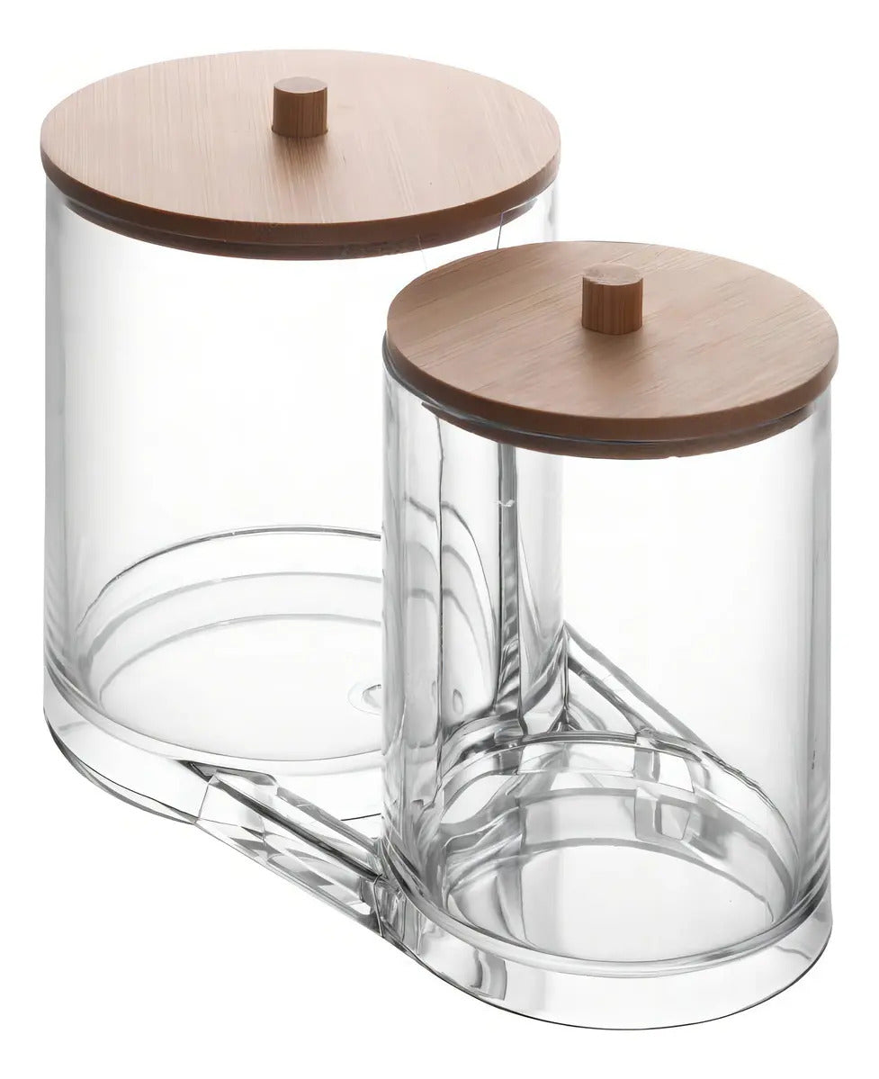 Pote Acrilico Lyor My Box 15cm X 9cm X 11,5c Rose Gold