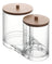 Pote Acrilico Lyor My Box 15cm X 9cm X 11,5c Rose Gold