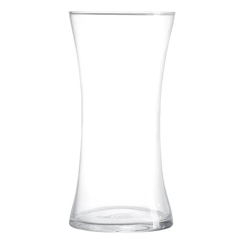 Vaso De Vidro Decoração Transparente Moderno Liso Transparente Liso