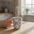 Caneca Lyor Braga De Porcelana Super White Azul Branca 340ml Azul