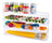 Kit 4 Organizador Modular Multiuso Talheres - Transparente Transparente