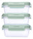Kit 3 Potinhos Herméticos Verde 100ml Buba