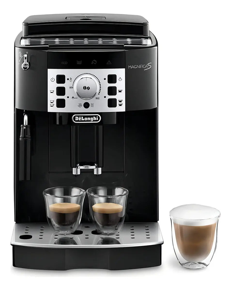 Cafeteira De'longhi Magnifica S Ecam 22.110 Super Automática Preta Expresso Preto 220v