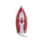 Ferro Passar Roupa Vapor Cabo Giratório Base Cerâmica 220v Vermelho 220v