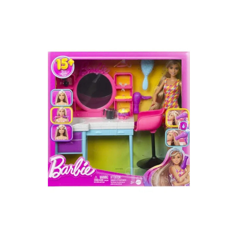 Barbie Totally Hair Salão De Beleza - Mattel