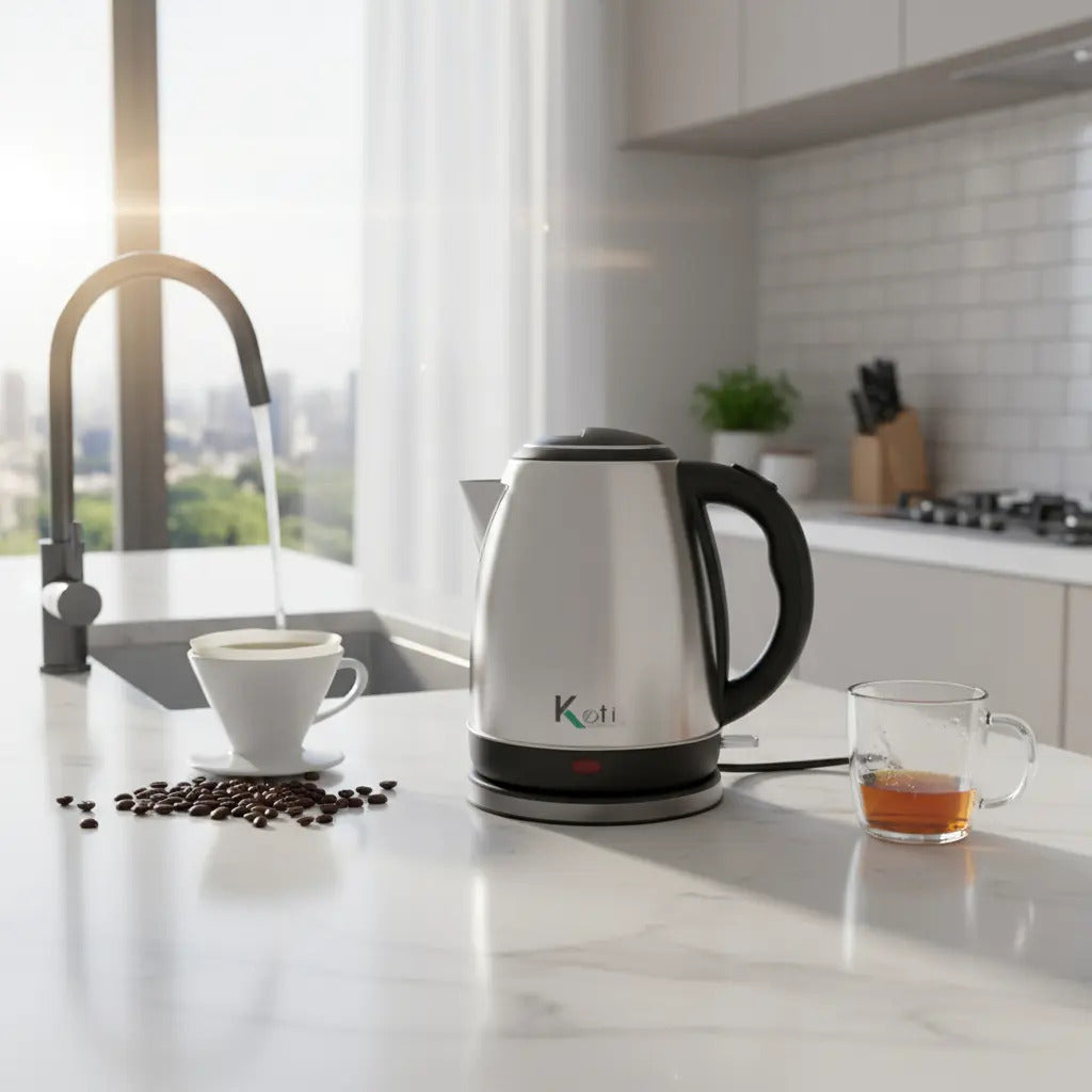 Chaleira Elétrica Koti Inox 1.8l Desligamento Automático 220v