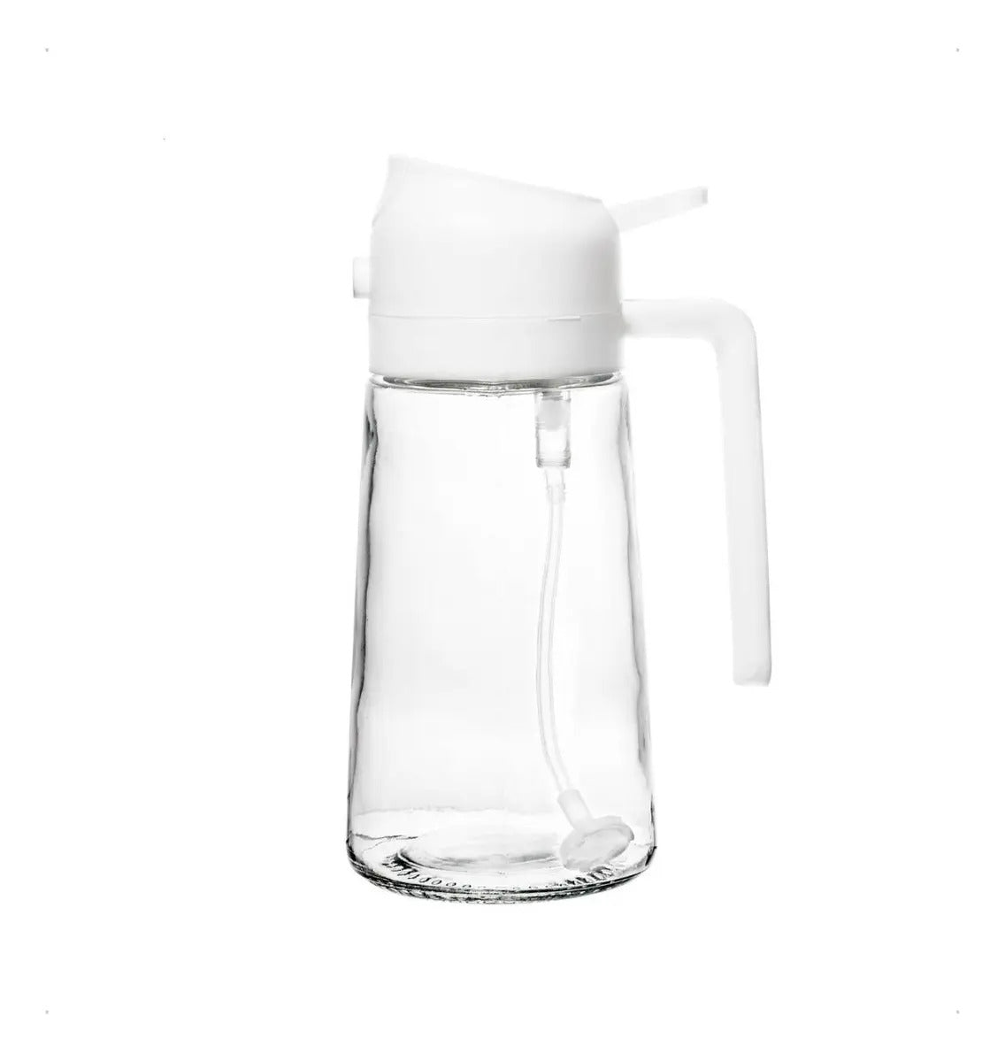 Galheteiro E Borrifador 2 Em 1 De Vidro 450ml