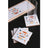 4 Porta Copos Wolff Iki 10cm X 10cm X 3cm Colorido
