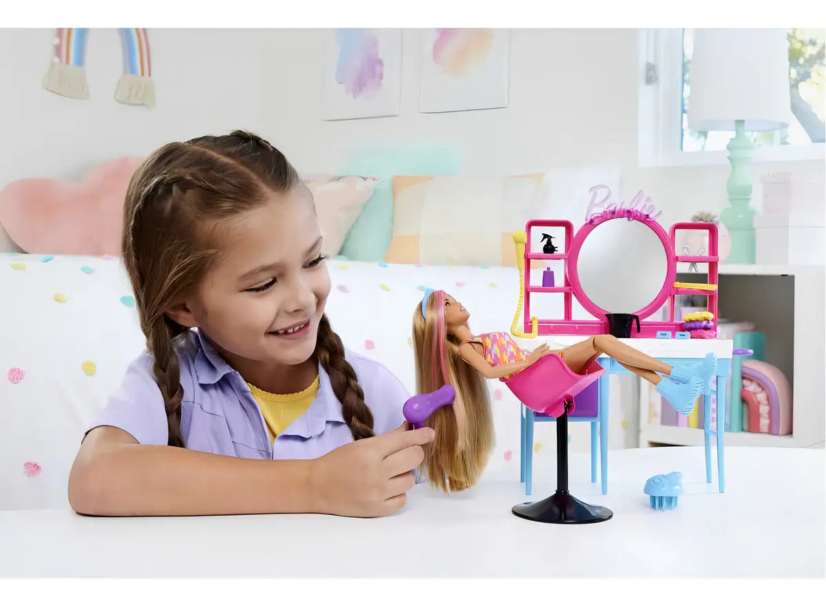 Barbie Totally Hair Salão De Beleza - Mattel