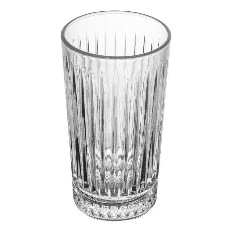 Jarra Com 6 Copos Lyor Deli Diamante De Vidro 1l/300ml Incolor